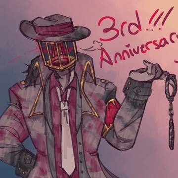 happy anni old man