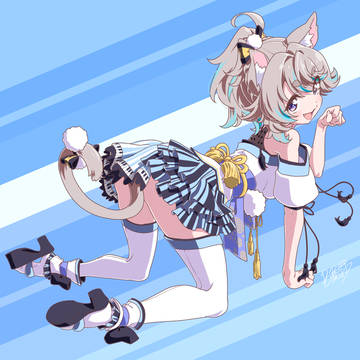 猫のポーズ