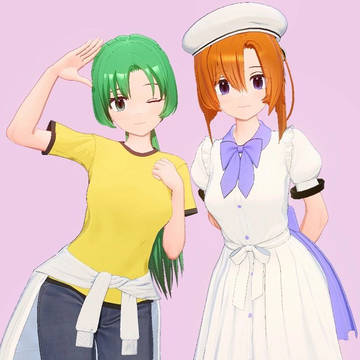 【MOD】【ハニカム】 園崎 魅音と竜宮レナ