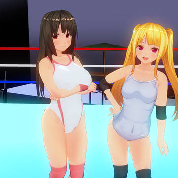 学生レスラーに手も足も出ず無様敗北してしまうお姉さんプロレスラー
