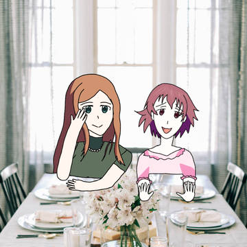 尼台風Pの誕生日:妄想の食事