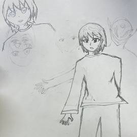 目を・・・