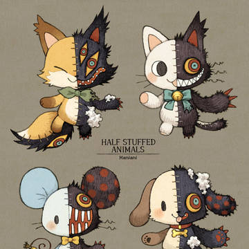 Half stuffed animals part2