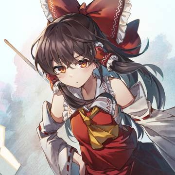 翱翔于天空的巫女