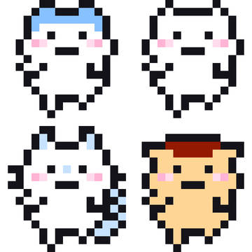 ちいかわのドット絵