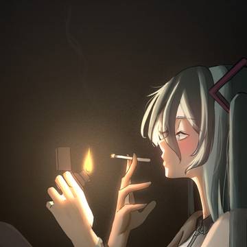 初音ミクは落ち込んでいる