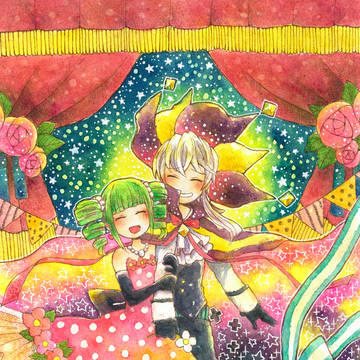 【擬人化】ディマネの絵と漫画【再録】