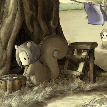 もりのうたとぎんいろのそら◎森の音楽家シリーズ2
