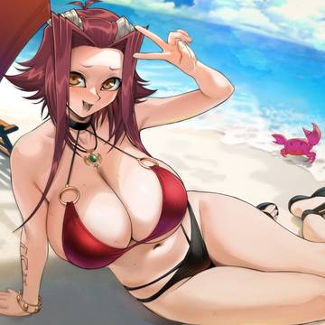 水着アキねーちゃん