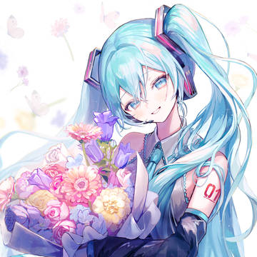 祝福の花を