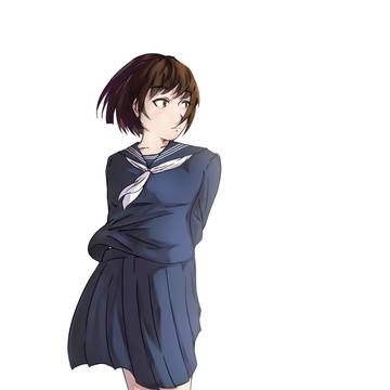 静かで美しい。セーラー服
