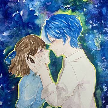 神玲 夜空の下で