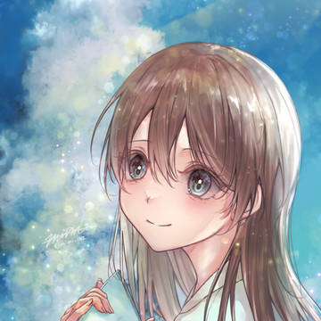 夏と青空☁