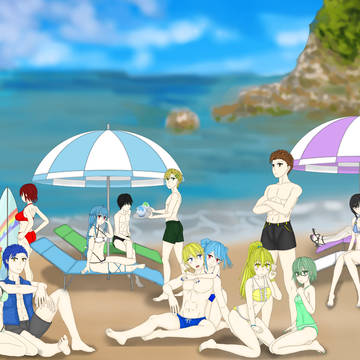 【忍者ムーブ始めました】2024夏イラスト