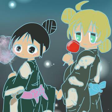 しゅーおん!!!-2024- 頒布物イラスト見本