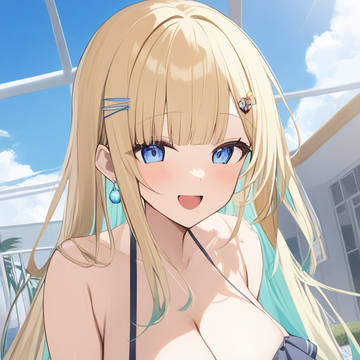 水着エマたそ