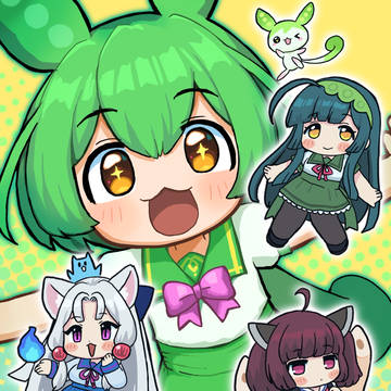 ずんだもんと東北3姉妹