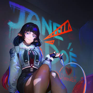 Jane Doe fanart!