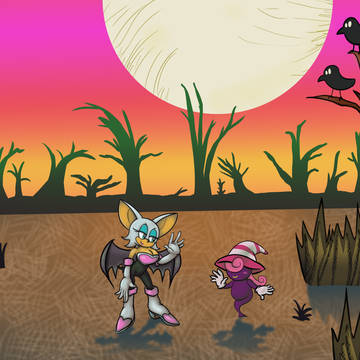 Rouge and Vivian