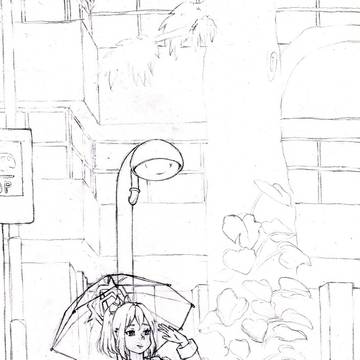 Kayoko Waiting for the Bus