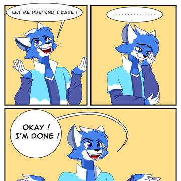 Let me pretend I care