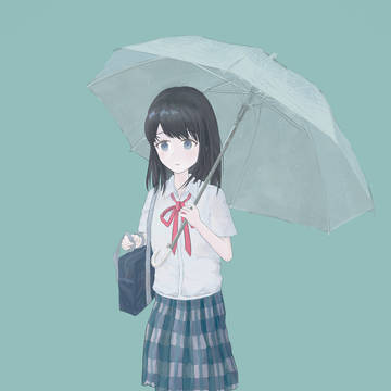傘 をさす 動作 です
