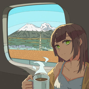 车窗外