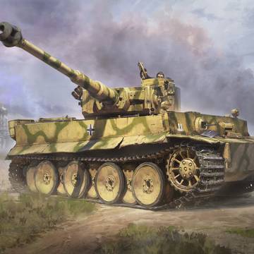 BOX ART: Panzer IV Tiger I  封绘虎式