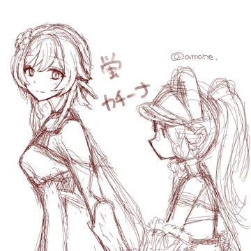 原神アプデおめー(らくがき)