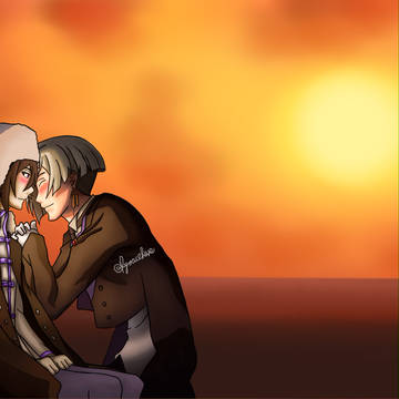 Sitting Togeather^^