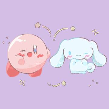 カービィとシナモロール