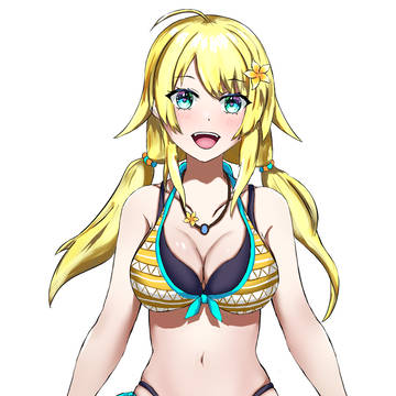 めぐるちゃんビキニ立ち絵