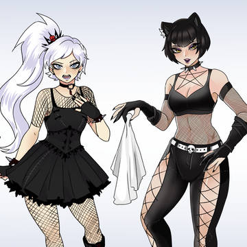 RWBY goth versions