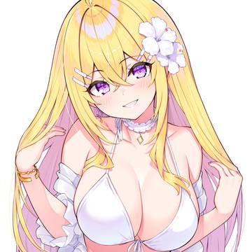 金髪しろみずぎ