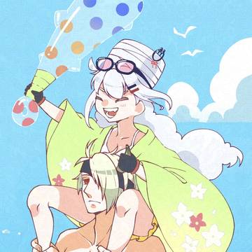 水着鬼つな🌊【エアスケブ】