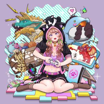 Chineko【ちぃねこ】ゲームチャンネル様　オリジナルキャラ２