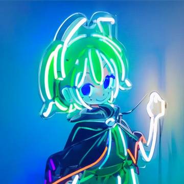 ネオンアート東方