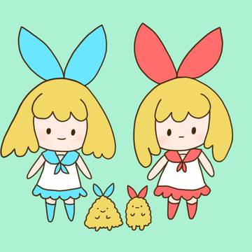 えびちゃんとあじちゃん