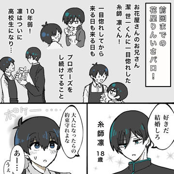 お花屋さんパロ 凛潔3