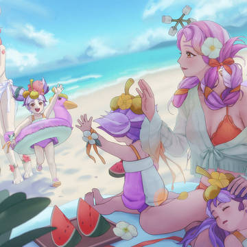 夏の日の休日🍉