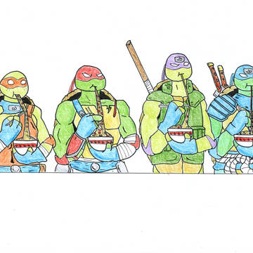 TMNT x Naruto