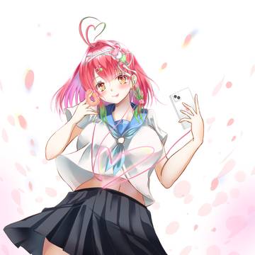 白玉あんこ　二周年記念イラスト