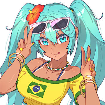 ブラジリアンミク　Brazilian Miku