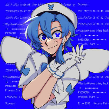 Blue-tan