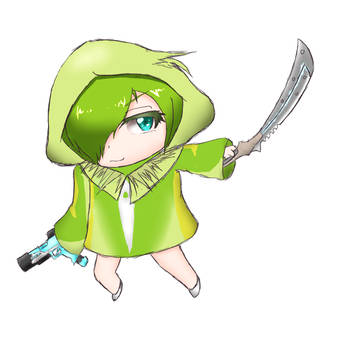 エペのコスしたちび奏ちゃん達