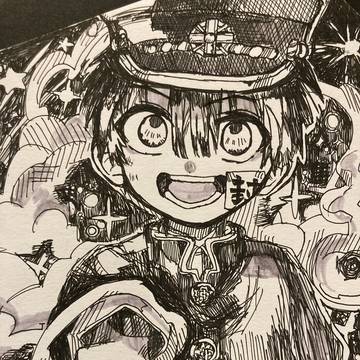 花子くんアナログ　※模写＋加筆