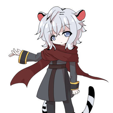 ホワイトタイガーの獣人