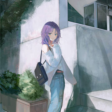 会う