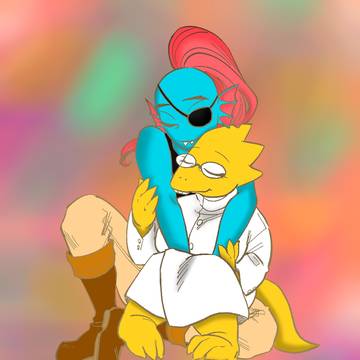UNDERTALE:アンダイン&アルフィー