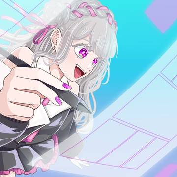 仕事絵。